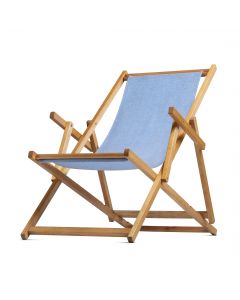 LSL Outdoor Deck Chair - Blue