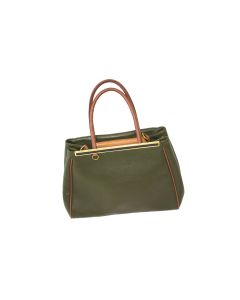LSL Women Leather Bag Dark Green
