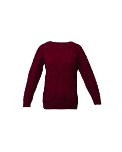 LSL Women Cardigan Wool - Red