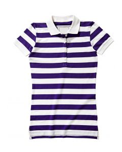 LSL Women Polo Blue/White