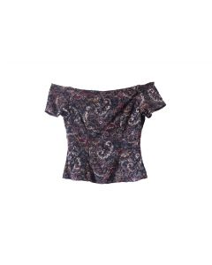 LSL Women Sleeveless Tee Artistic Pattern